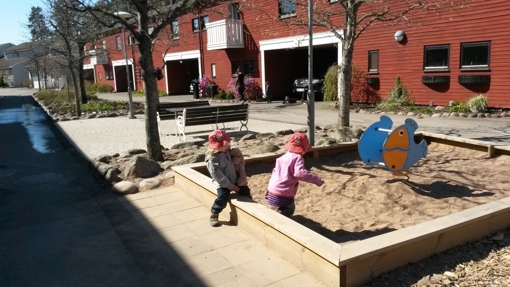 Sand box on our street