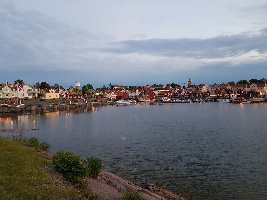 the harbour in Öregrund