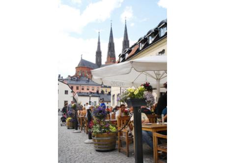 in central town of Uppsala