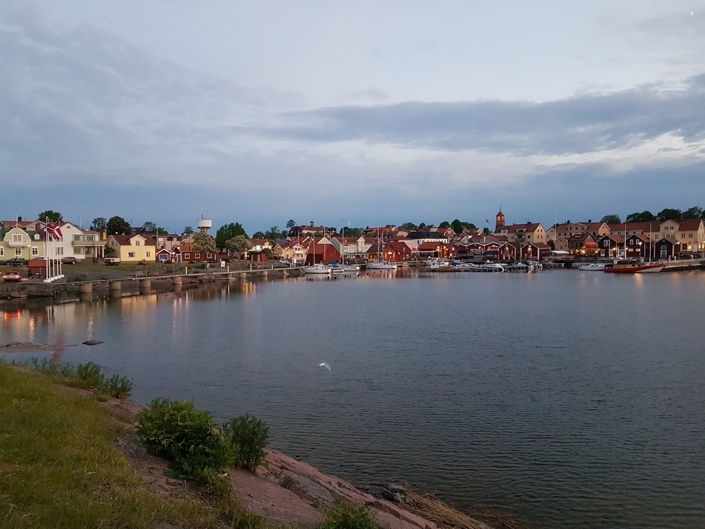 the harbour in Öregrund