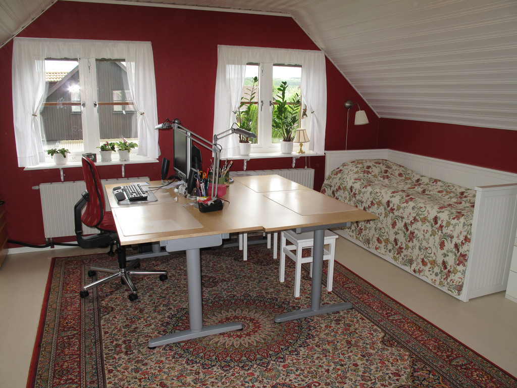 Office/guest room upstairs.