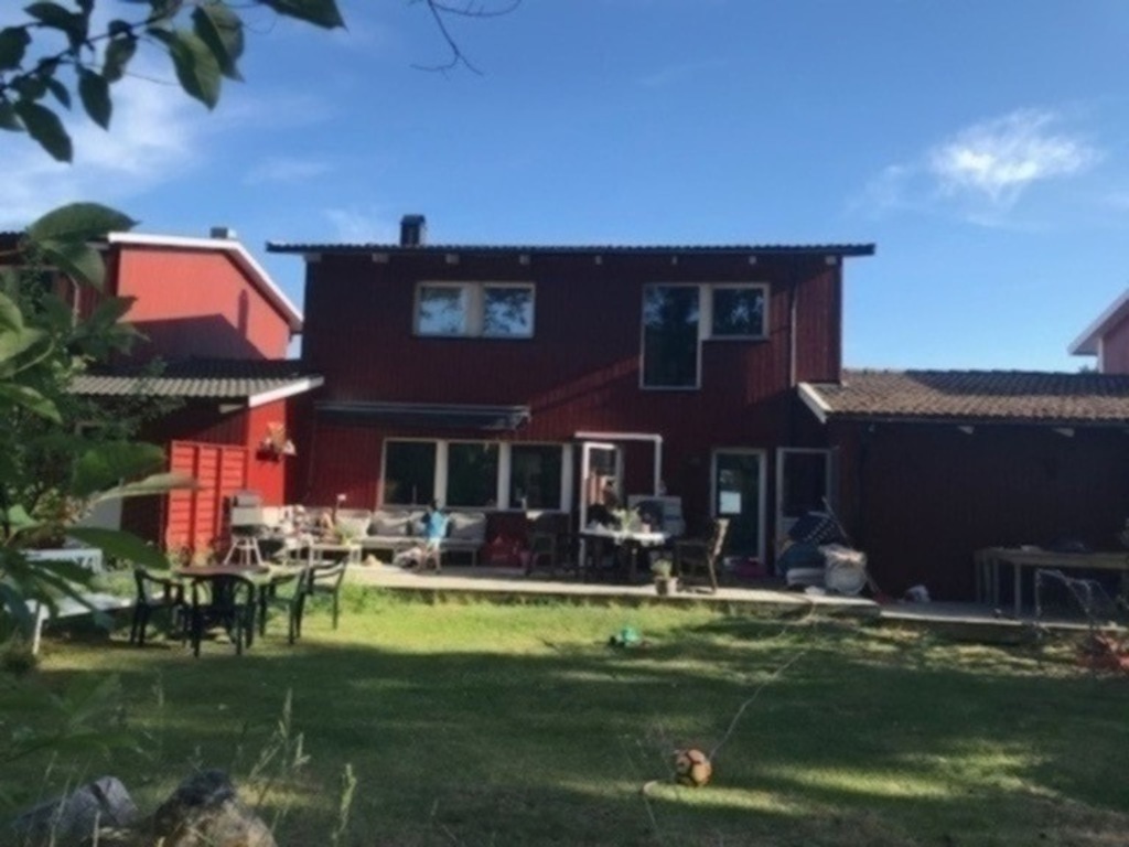 House seen from garden