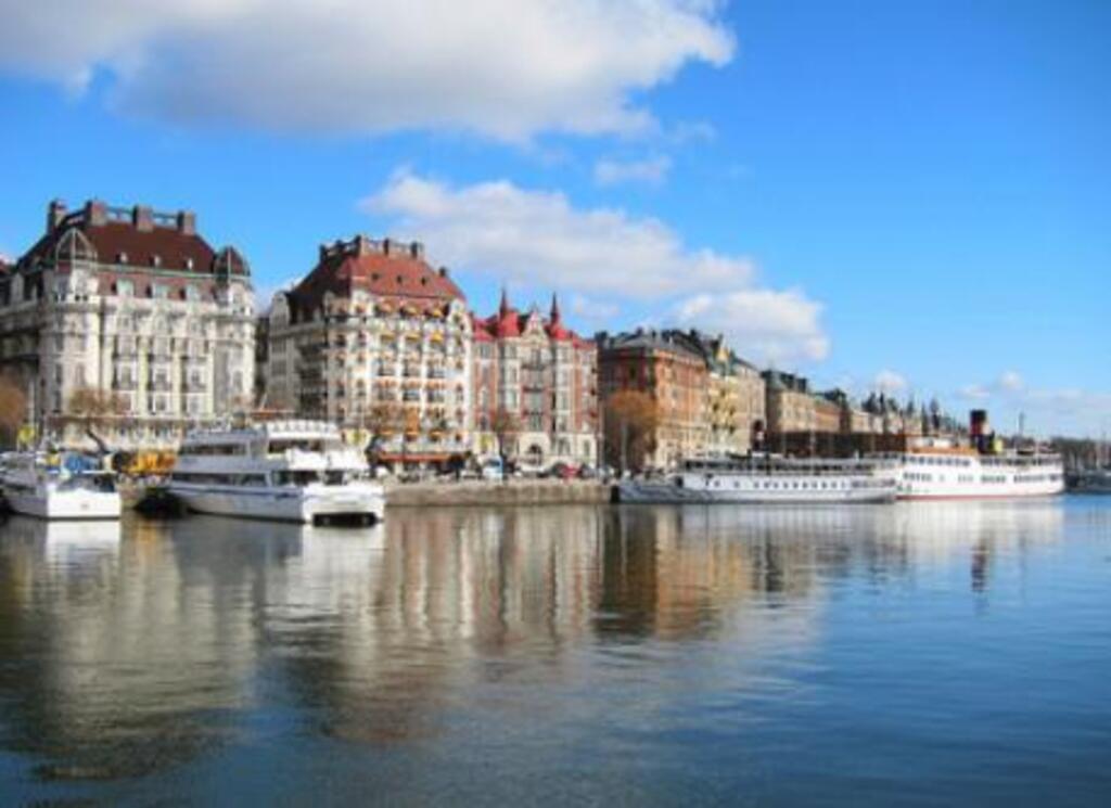 Nybroviken, where you catch the boats for the archipelago
