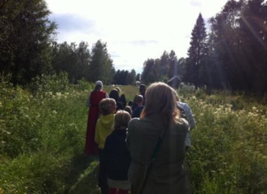 Adventure trail at open air museum Hägnan. The world heritage site Gammelstad church town is only a 20 minute drive from our ...