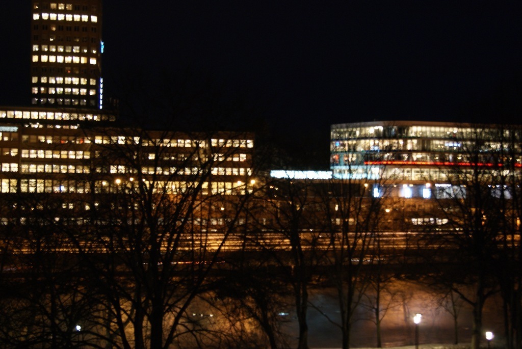 Nightview from window