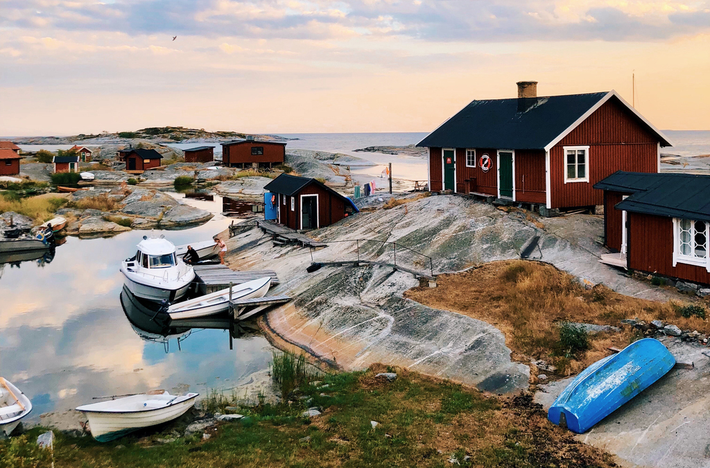 Stockholm Archipelago, take a boat from the city (20 minutes by foot)  and you will reach the archipelago in 30 minutes
