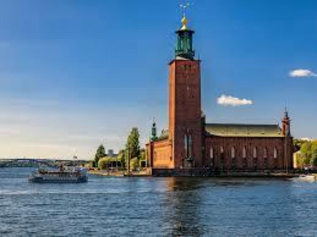 Stockholm City Hall, located in Kungsholmen and only a few minutes walk