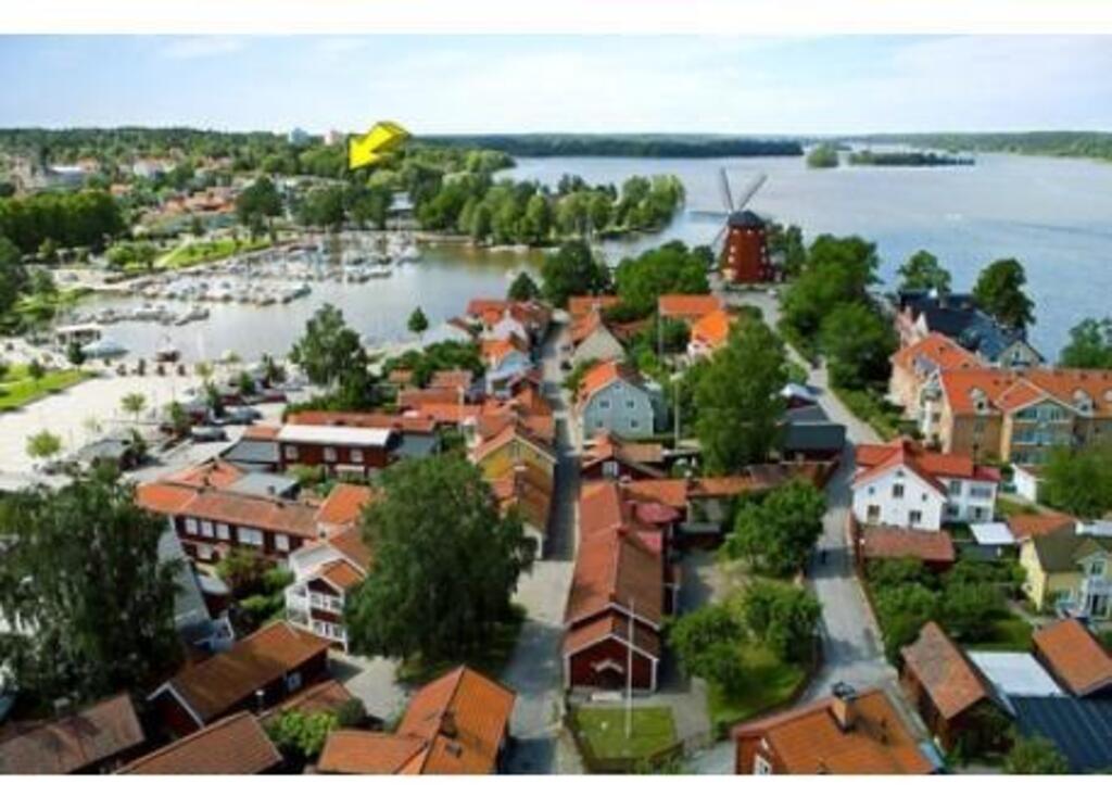 View over central Strängnäs