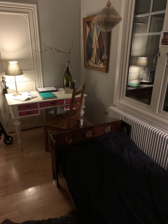 Spare room with extra singel bed