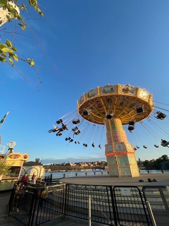 The amusement park Gröna lund is very populare and only a short ferry trip away!