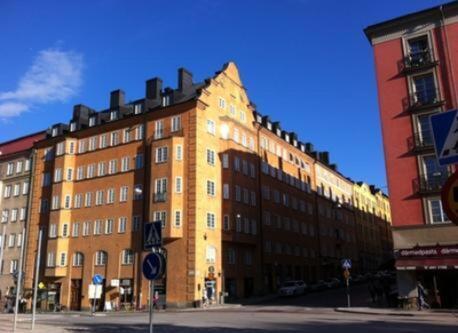 Our house in central Stockholm.