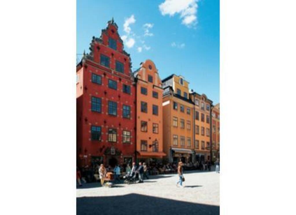 Old town in Stockholm, 1 km from our apartment.