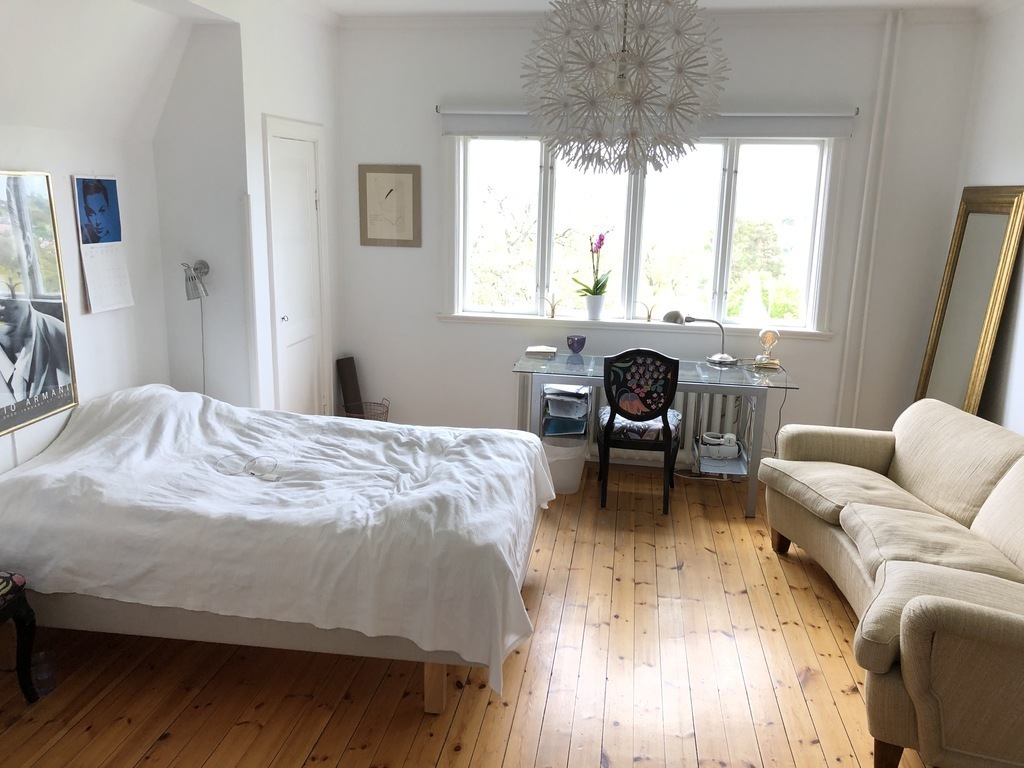 bedroom with two beds second floor
