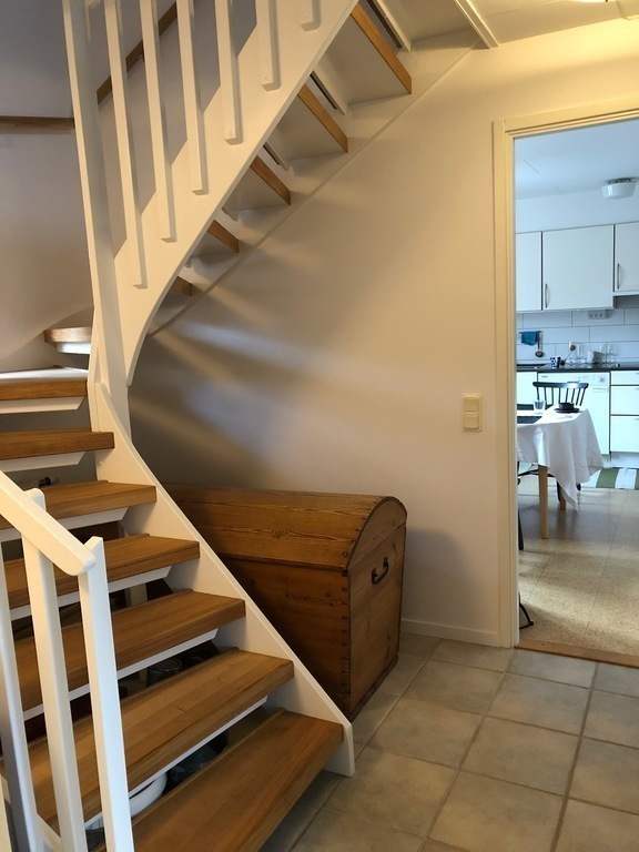 Stairs to the upper floor