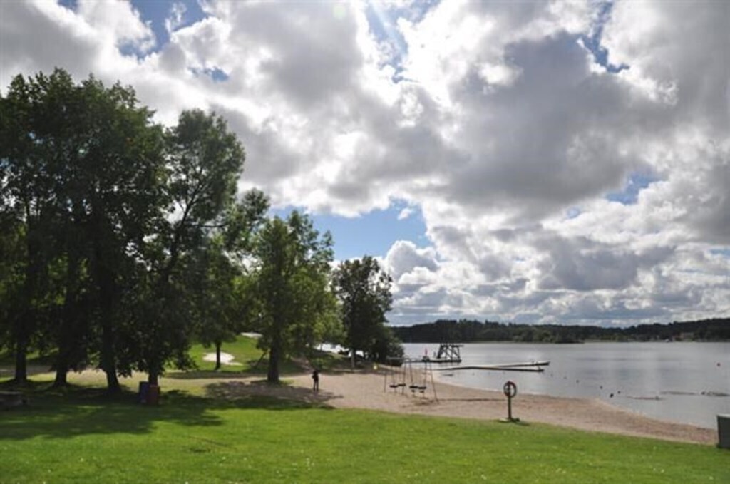 Kanaan - Our closest beach ( 4km ) facing Mälaren, Swedens 3rd biggest lake. 