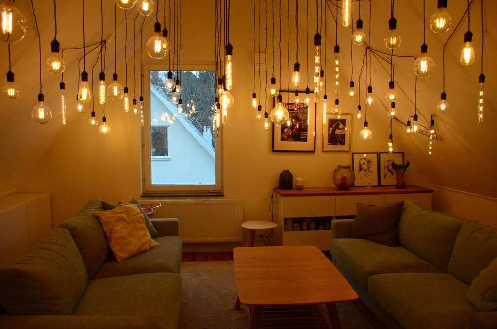 Top floor lounging area