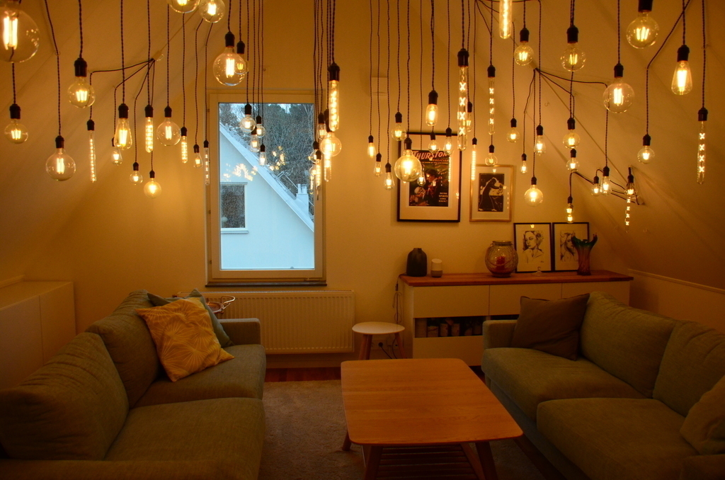 Top floor lounging area