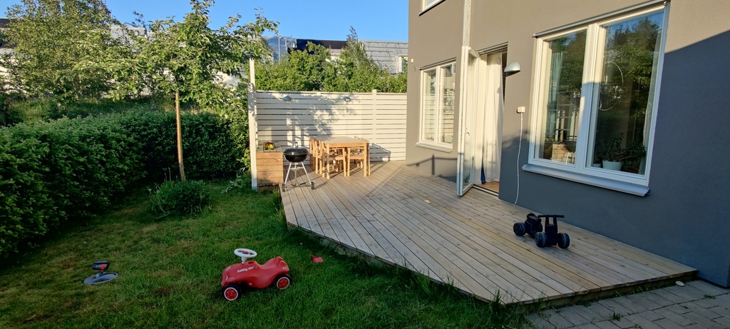 Small backyard