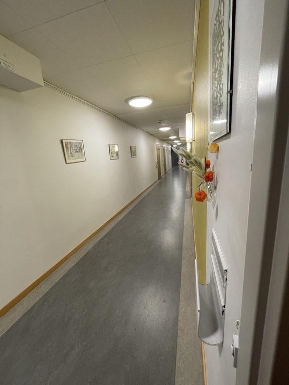 Korridor till min lägenhet 
