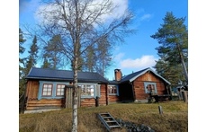 The cottage seen from the garden.