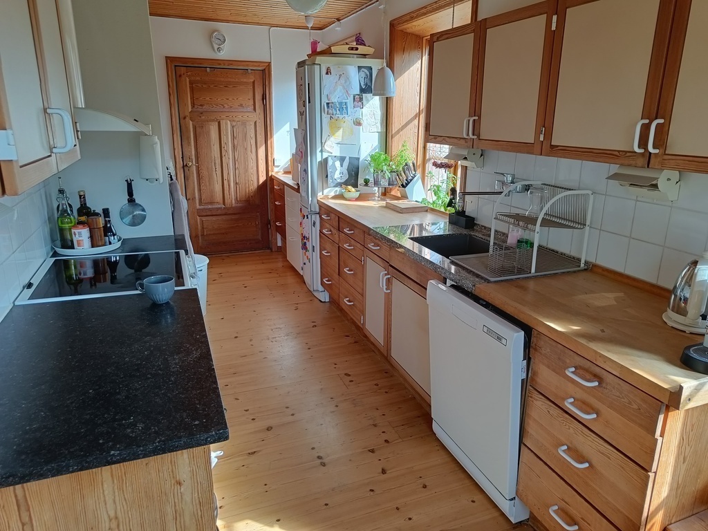 Well equipped kitchen with all the utensils you need.