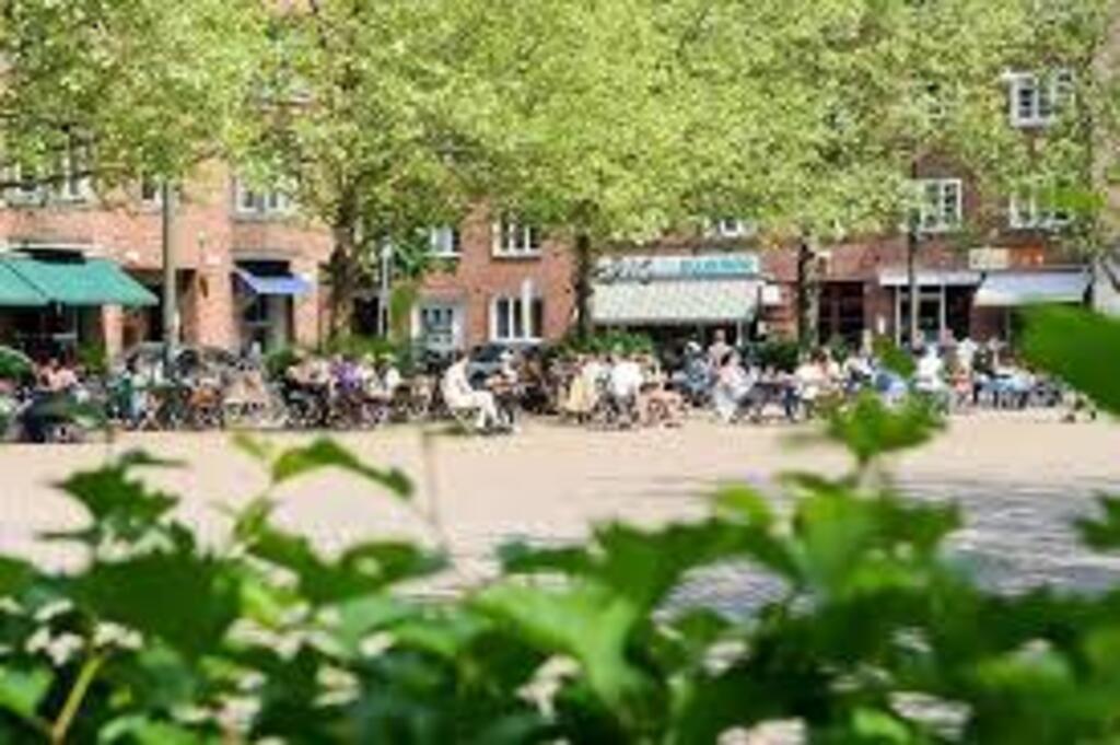 Our closest square Sankt Knut 50 metres away - with cafés and restaurants.