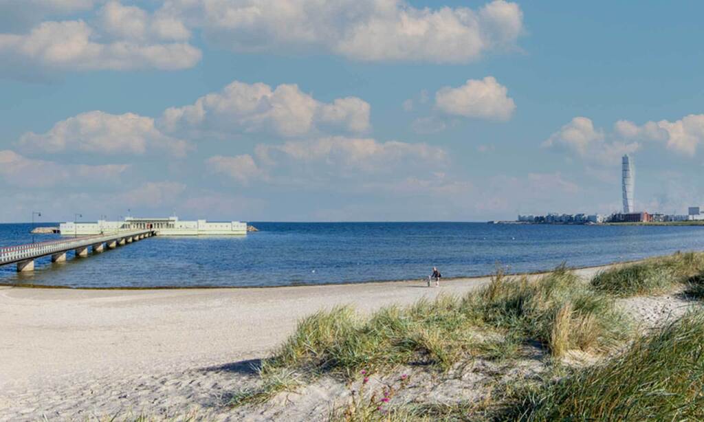Malmö offers several kilometres of beach close to the city centre. 