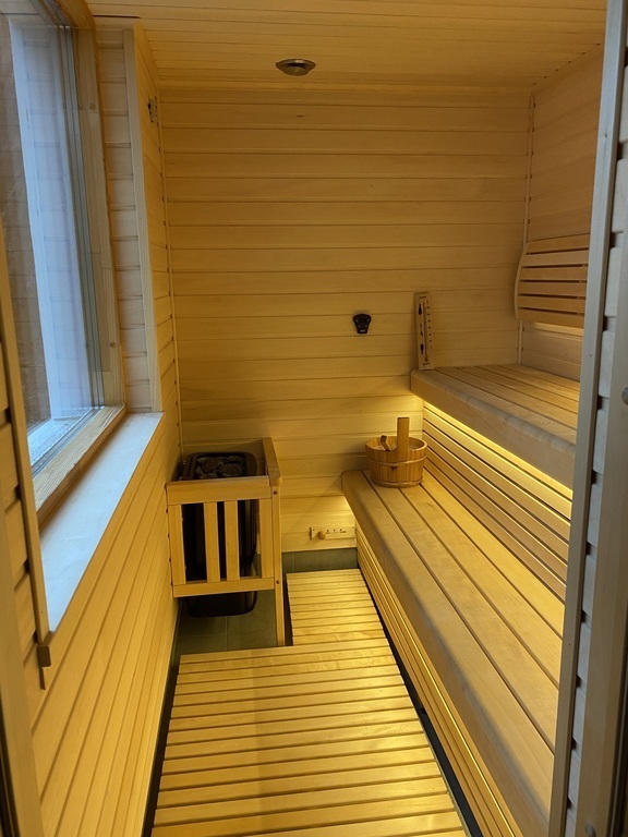 Sauna in guest house