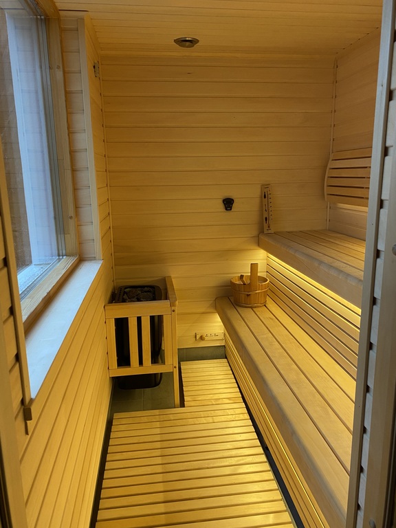 Sauna in guest house