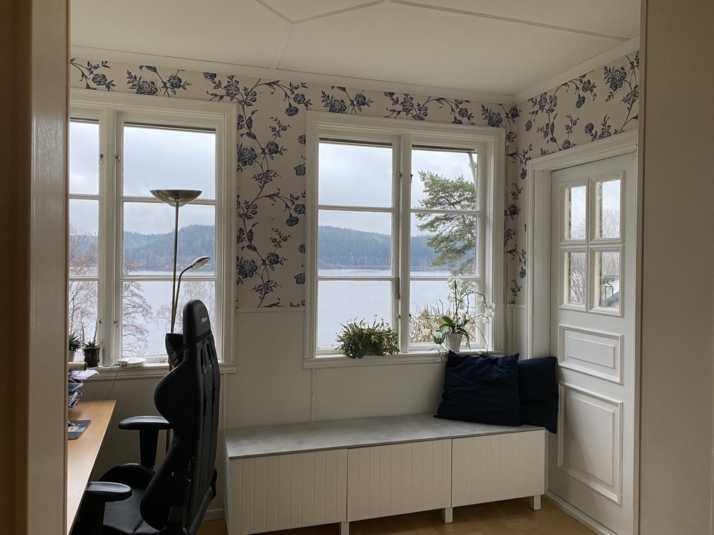 Lake view from the house