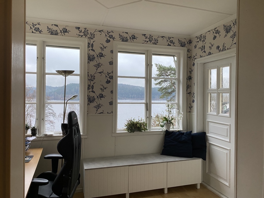 Lake view from the house