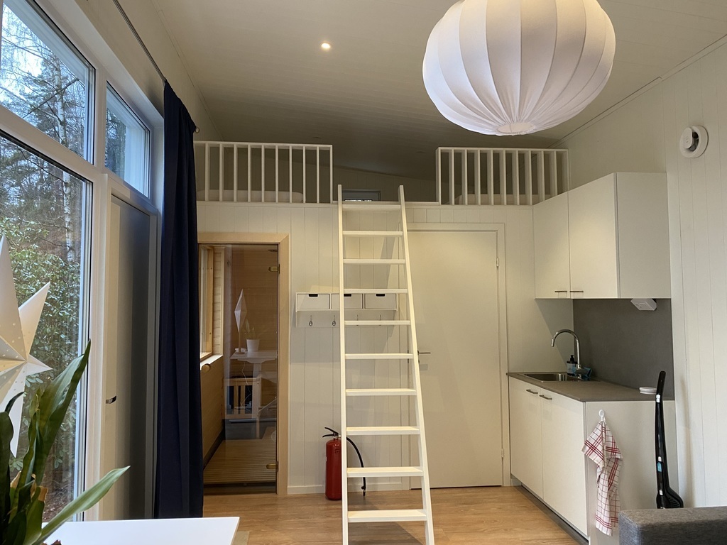 Guest house sleep loft