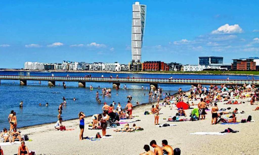Ribersborg is a city beach in Malmö