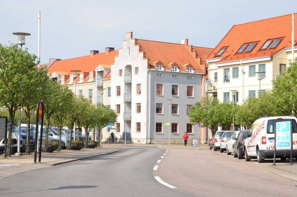 City center Staffanstorp i built in tratidional style