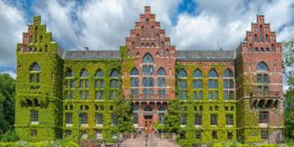 University library in Lund, 10 minutes away