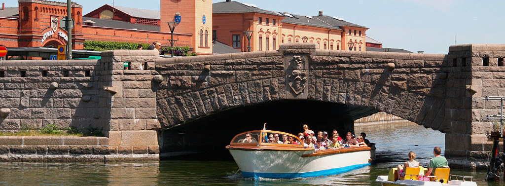 Rundan is a guided cruize through Malmös channels