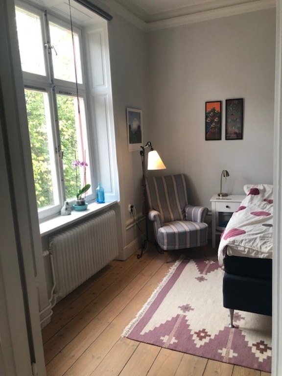 Bedroom window.