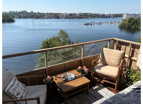 Summer balcony with seaview