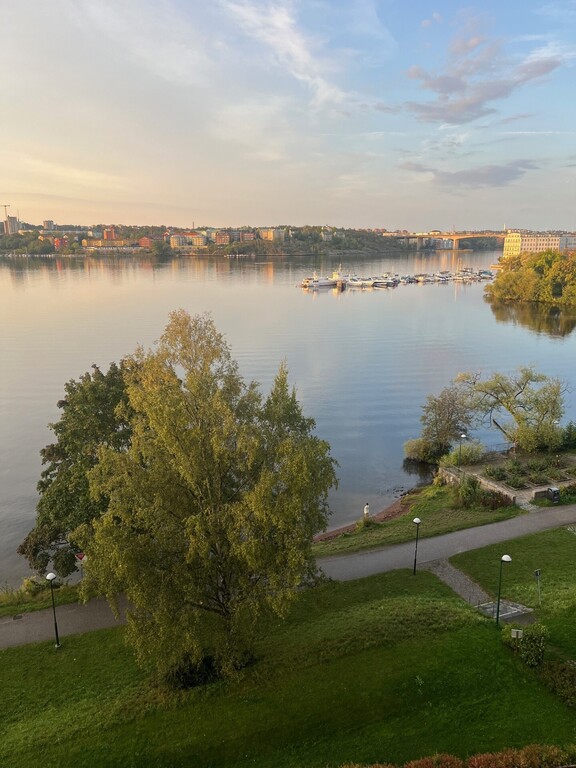 View from balcony, enjoy the sun during most of the daytime