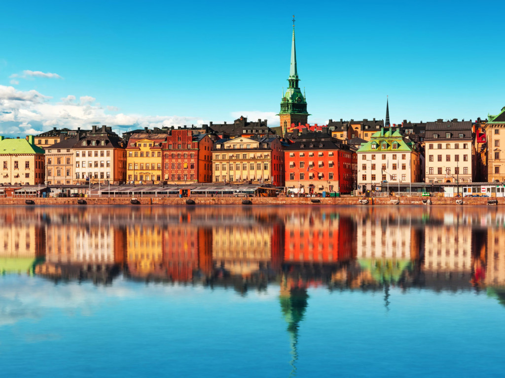 The Old Town in central Stockholm. 15 minutes by subway from our home.