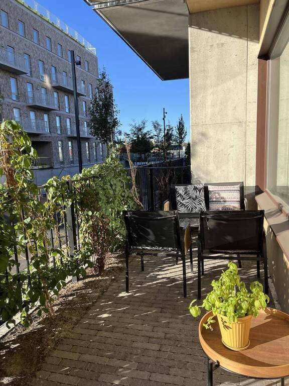 our little patio in town