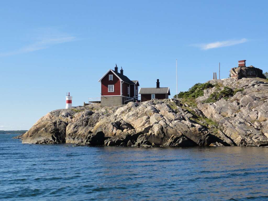 the lighthouse keeper's residence at Femöre 