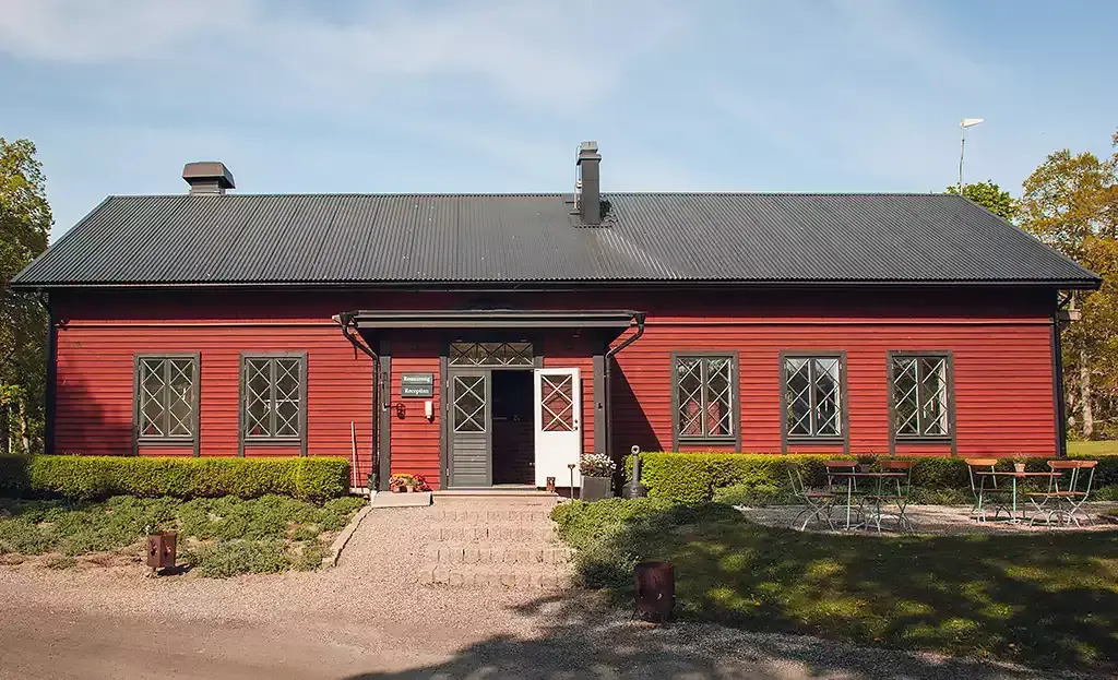 Virå bruk, our "local" restaurant with vension 