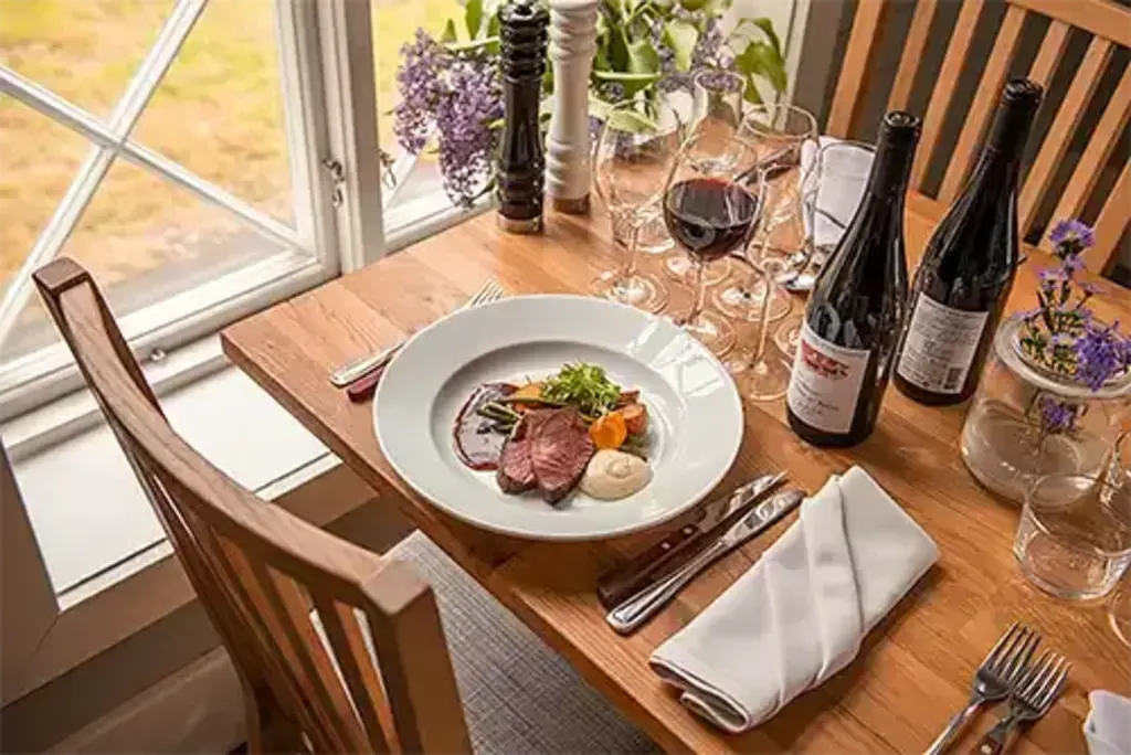  venison dish at Virå Bruk 