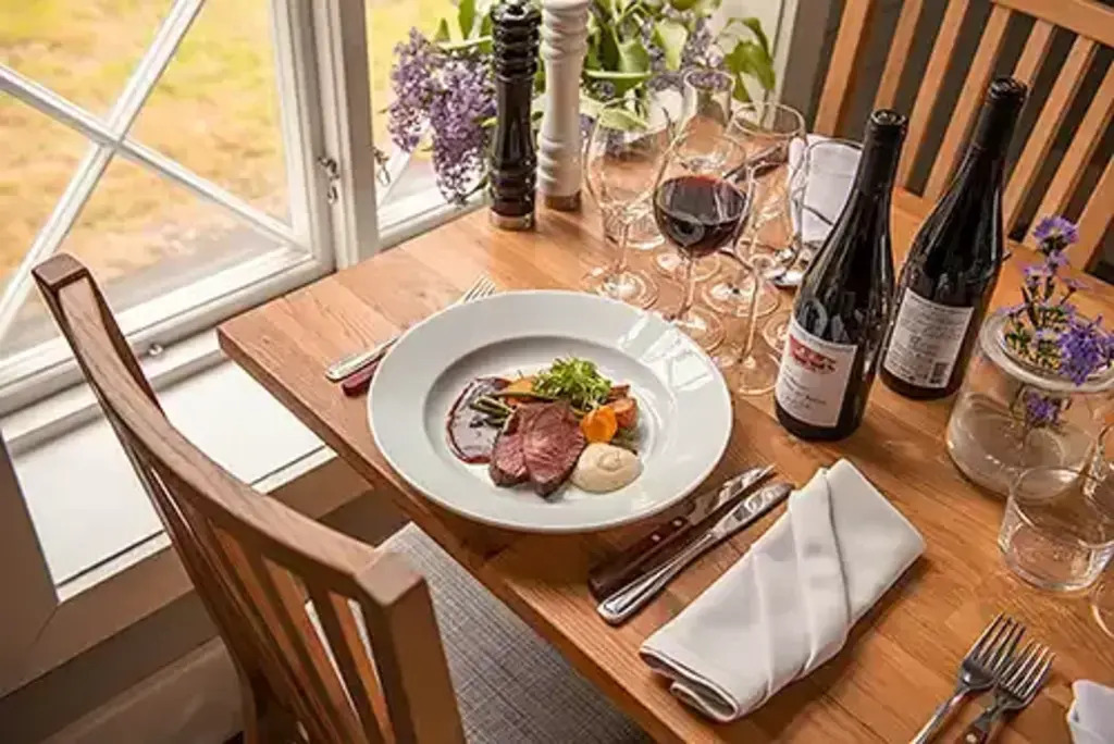  venison dish at Virå Bruk 