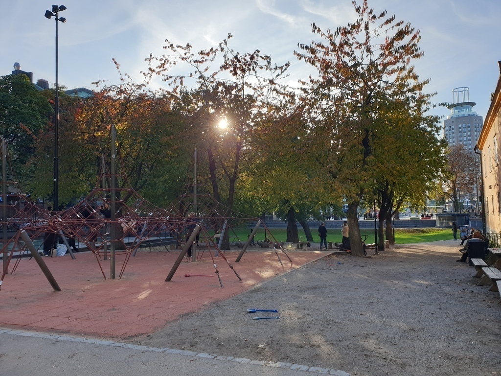 The playground "Björns Trädgård" next to Medborgarplatsen.