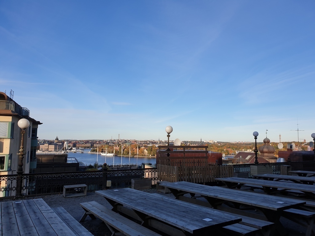 Bar/restaurang Mosebacke.