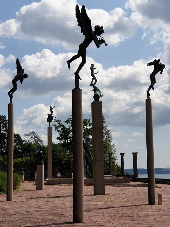Sculptures at Milles gården on Lidingö.