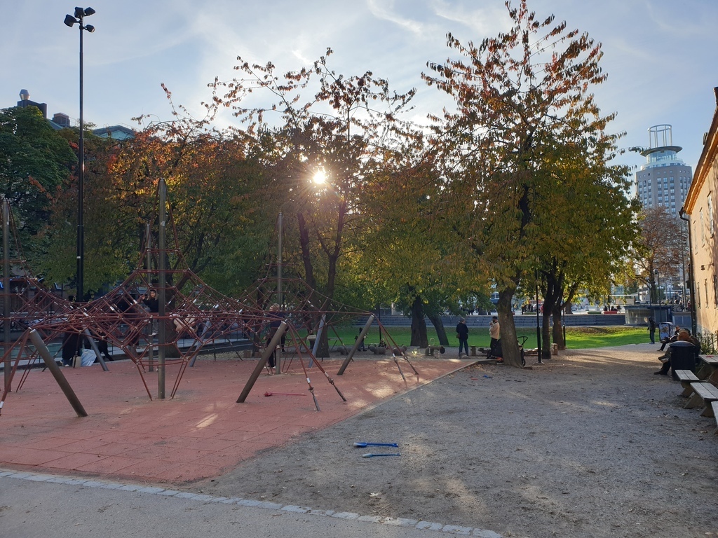 The playground "Björns Trädgård" next to Medborgarplatsen.