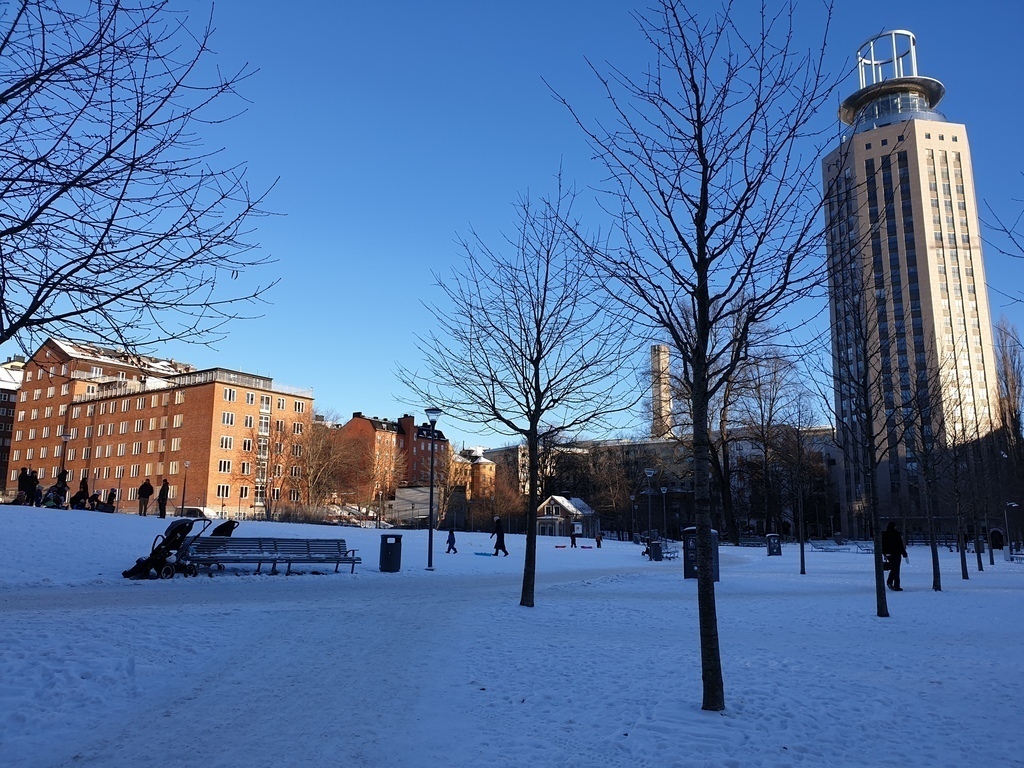 Beautiful winter day.